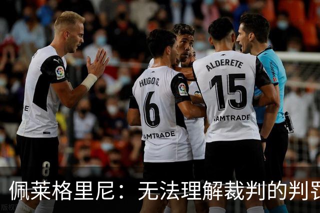 佩莱格里尼：无法理解裁判的判罚；红牌让比赛失去平衡